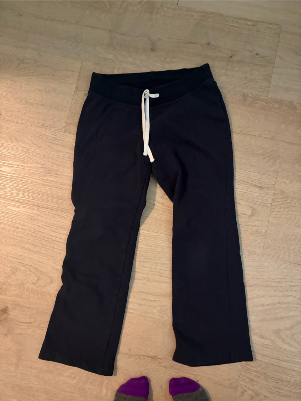 Navy Drawstring Sweatpants
